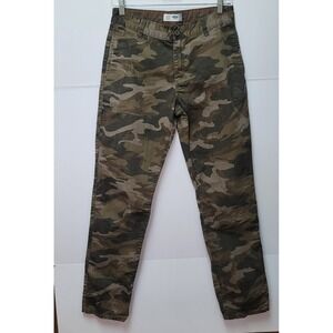 Old Navy Kids Skinny Chino Olive Camo Pants Sz 18‎ Streetwear Casual School Wear